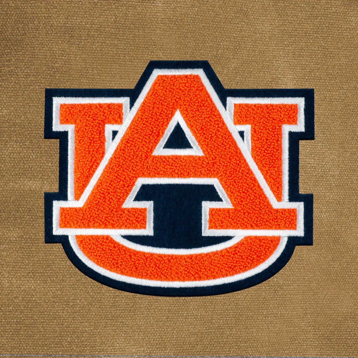 AUBURN "AU" WAXED CANVAS FIELD BAG