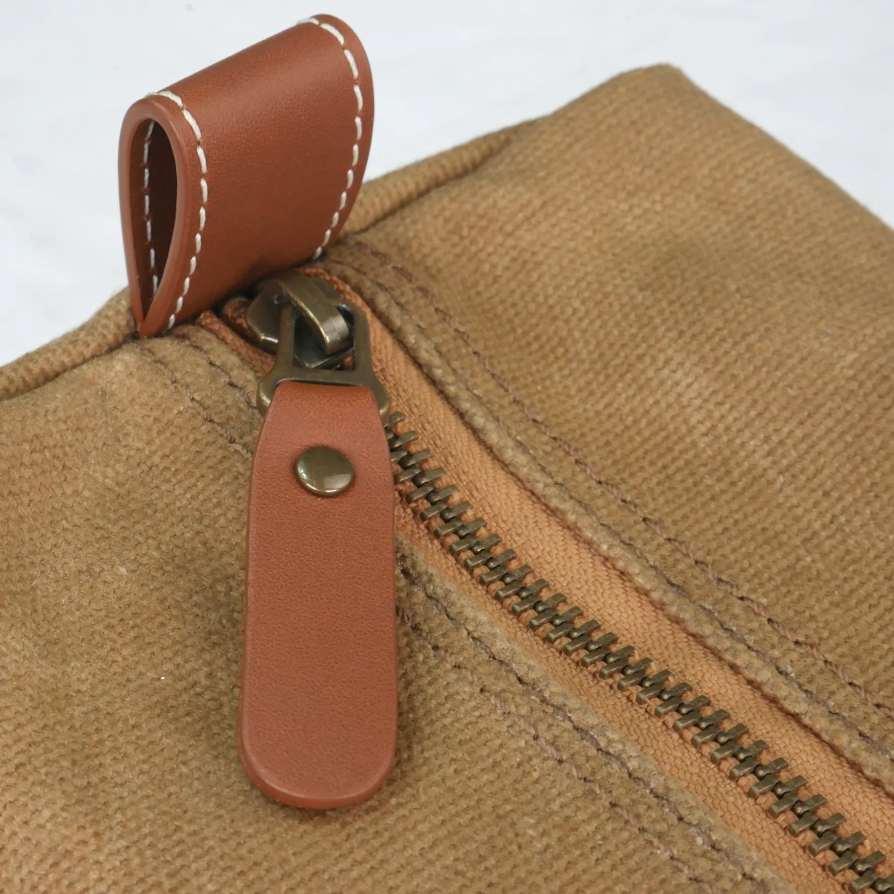 Alabama Waxed Canvas Dopp Kit "A" Logo