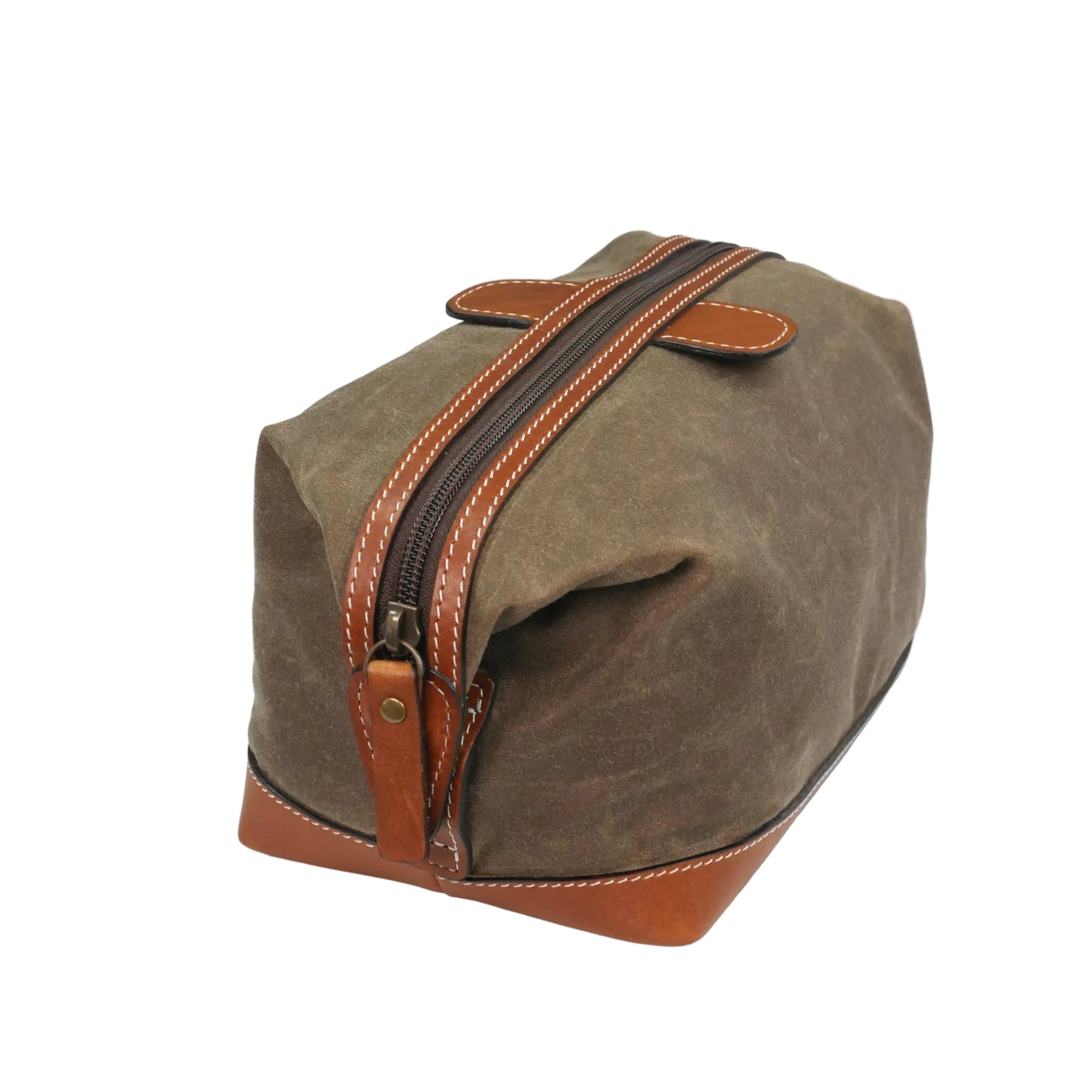 Georgia Bulldogs "G" Waxed Canvas Dopp Kit