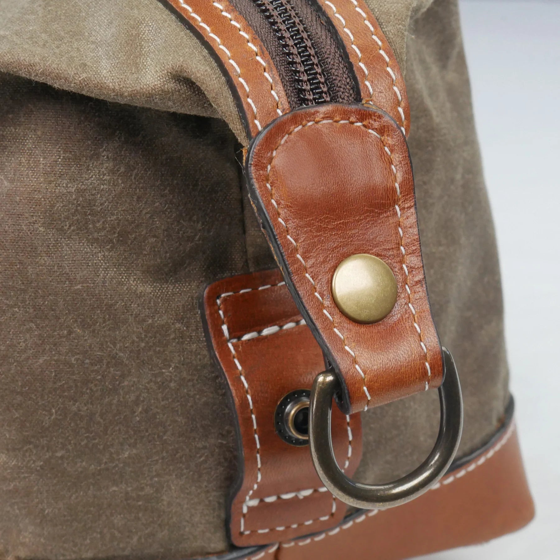 Georgia Bulldogs "G" Waxed Canvas Dopp Kit