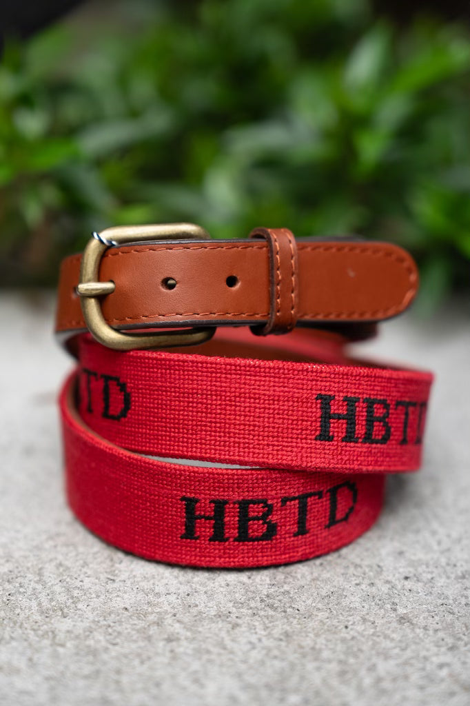 HBTD Needlepoint Belt