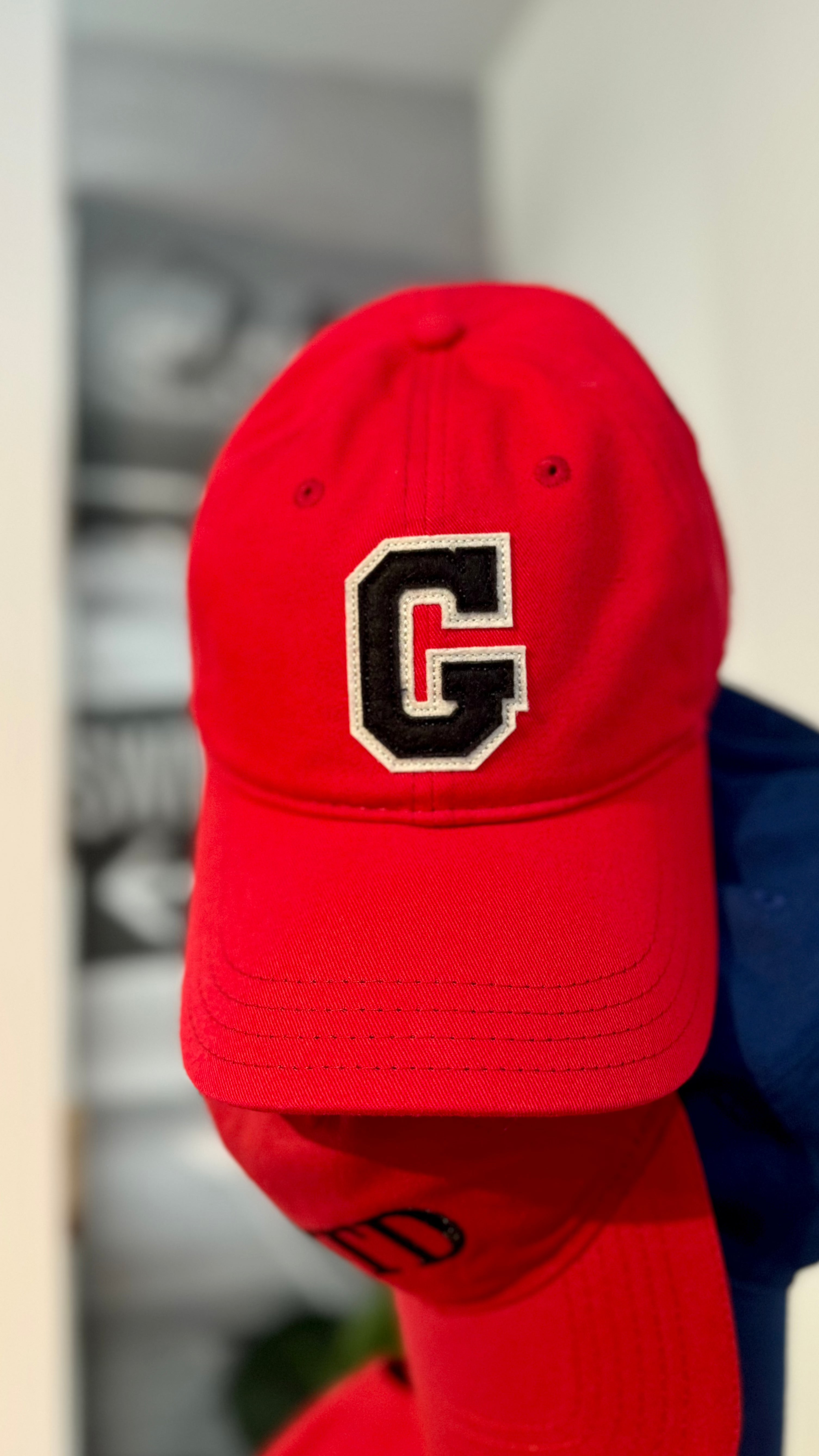 Red Georgia Block G Hat