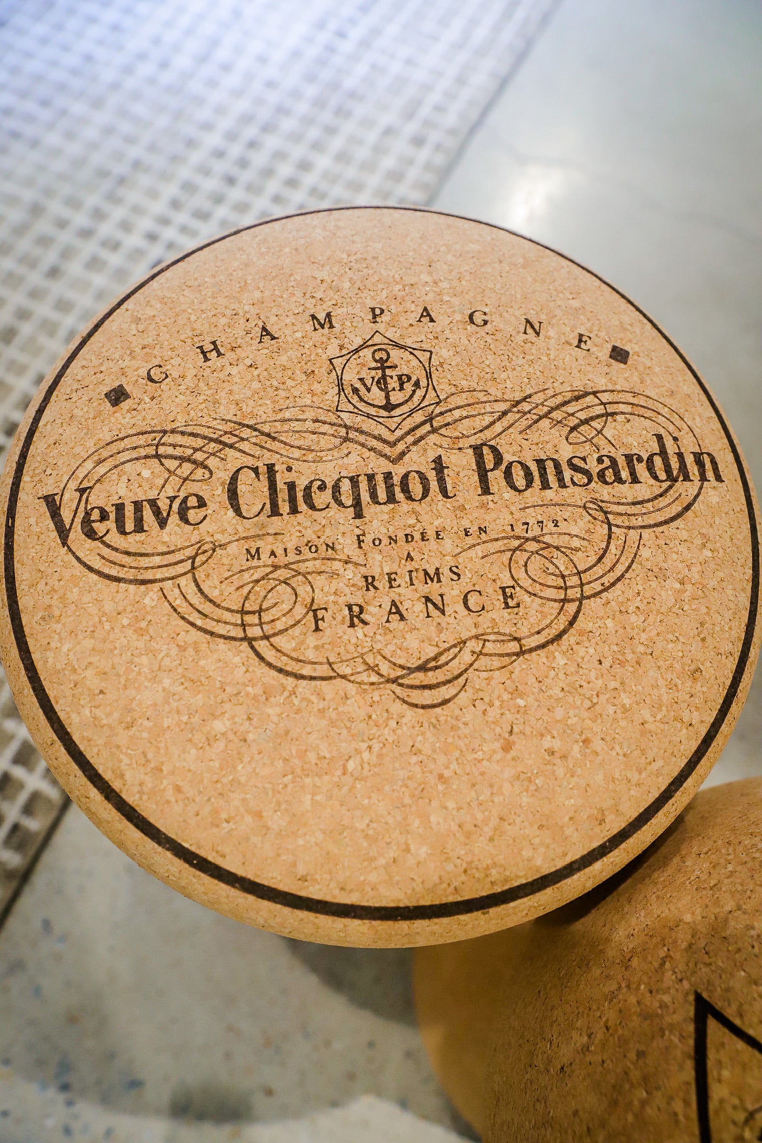 Veuve Clicquot Cork Stool