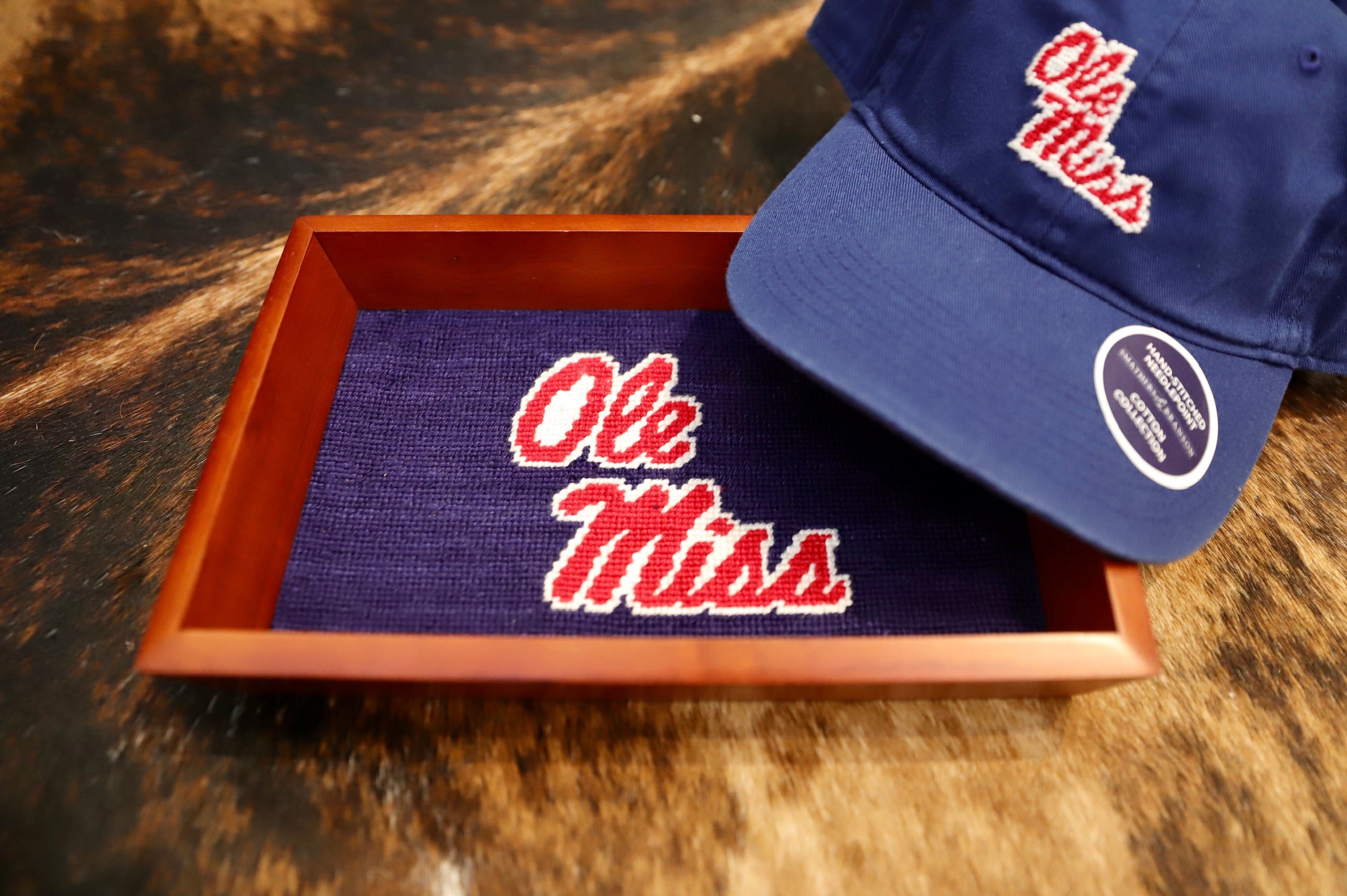 Ole Miss Valet Tray