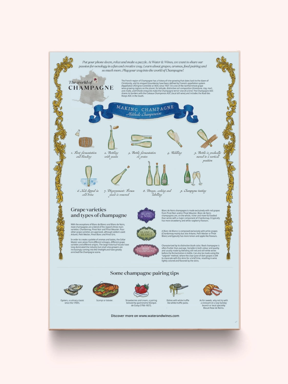 Champagne Wine Puzzle