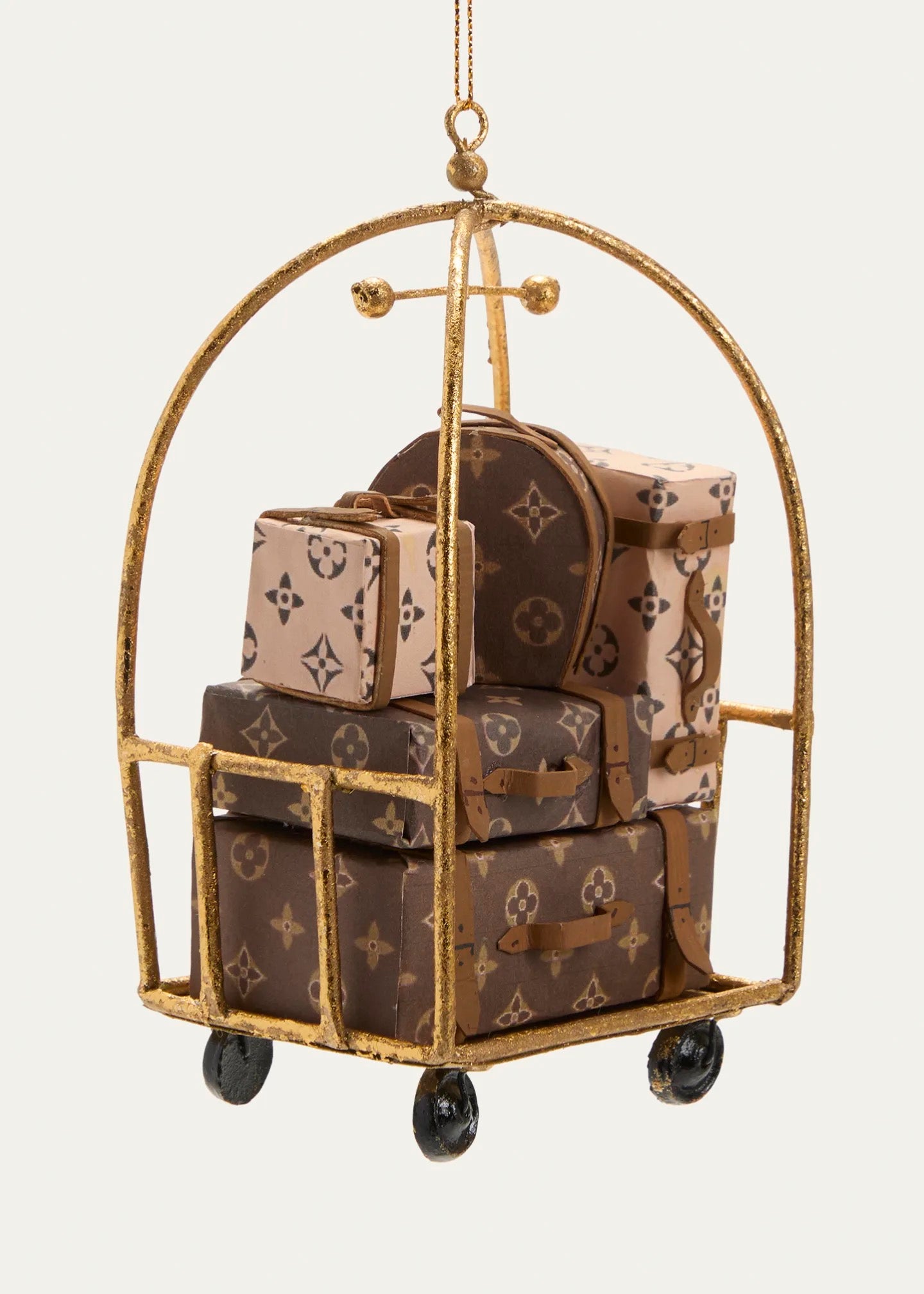 Luxury Hotel Luggage Ornament