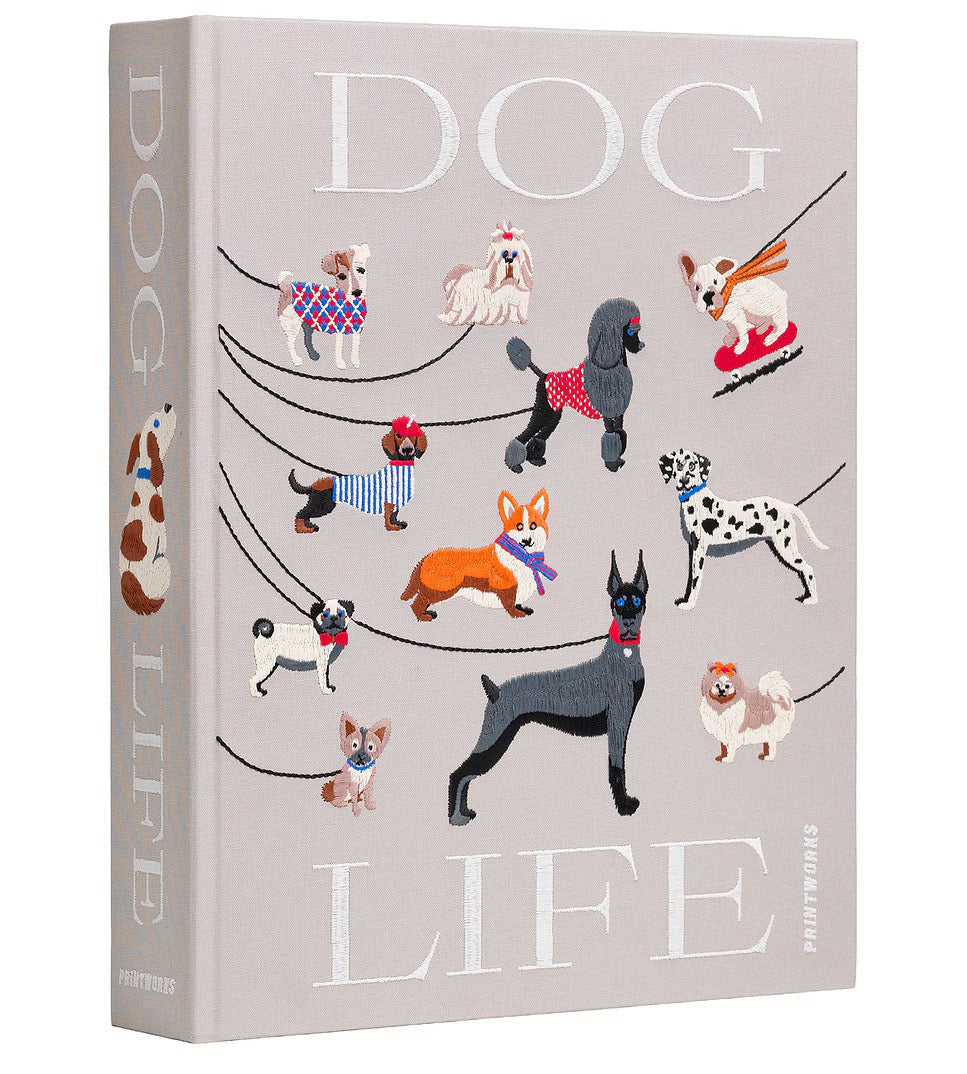 Dogs Life Embroidered Photo Album