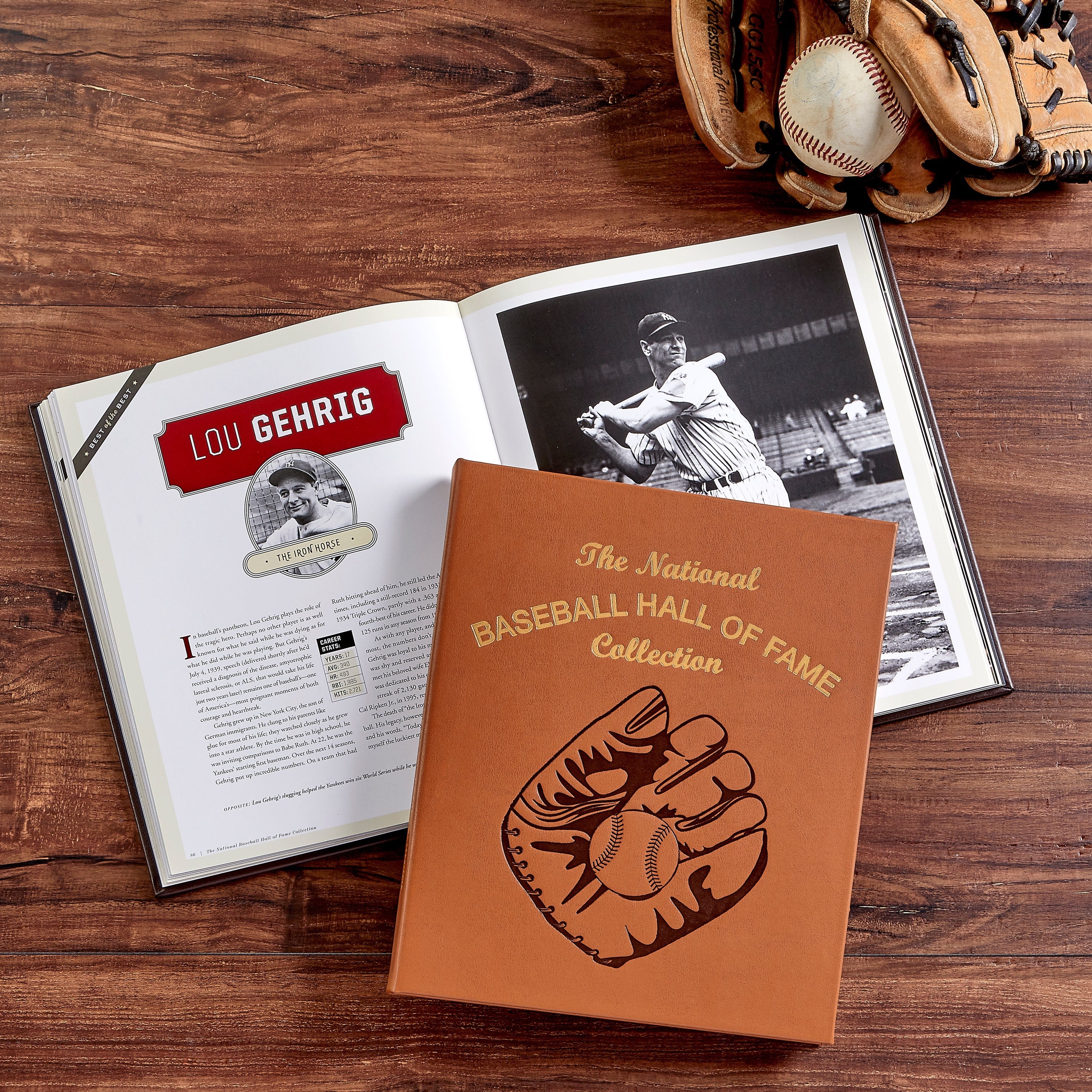 Leather Edition Baseball Hall of Fame