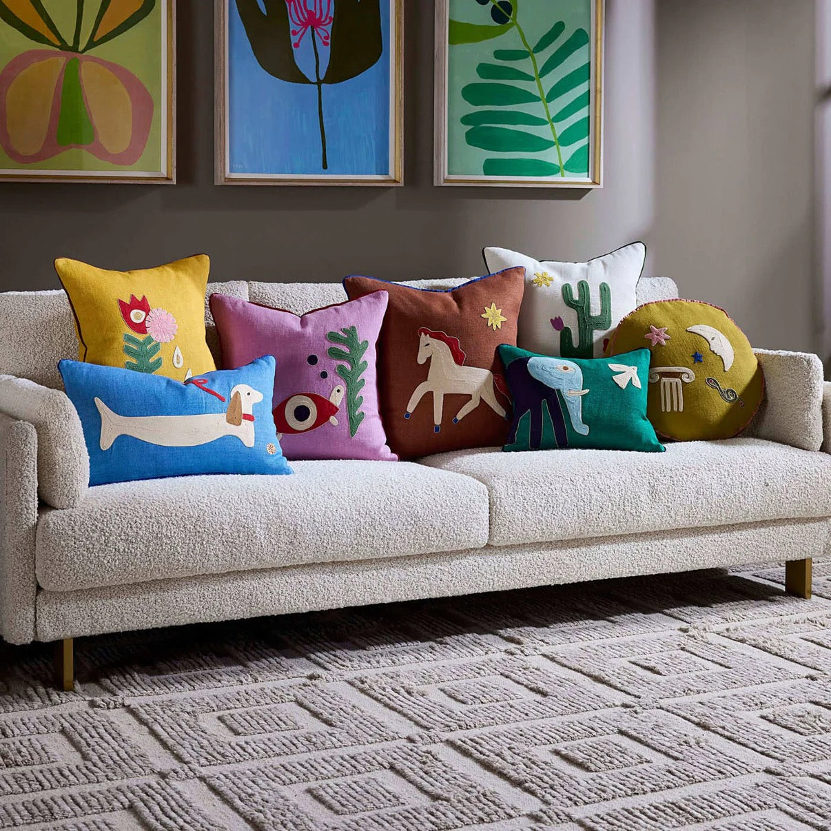 Dachshund Playa Pillow