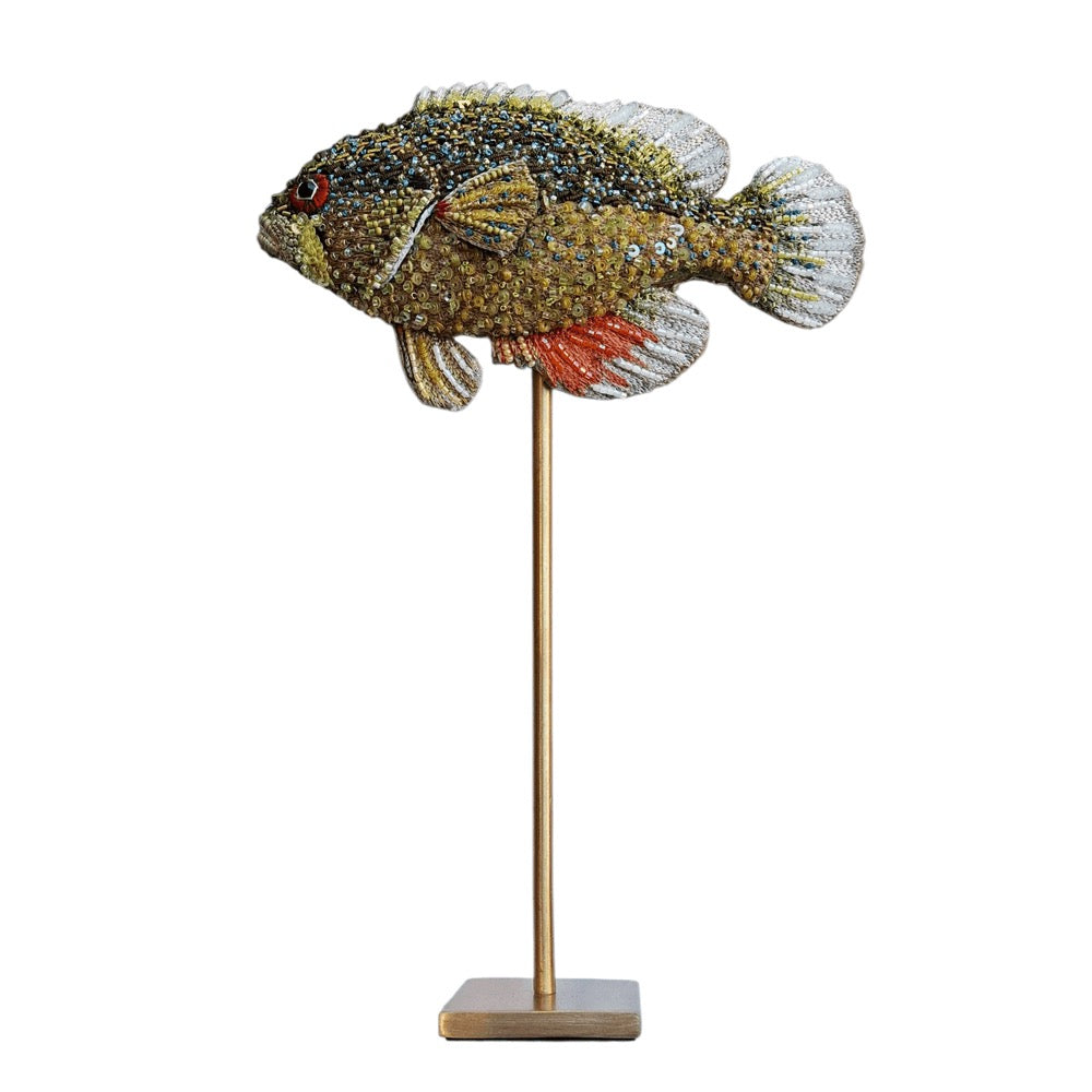 BEADED BLUE SPOTTED SUNFISH