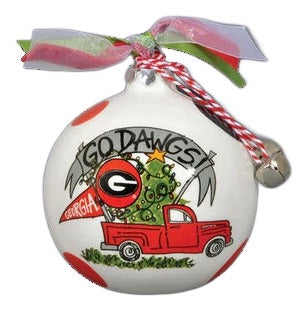 Georgia Bulldogs UGA Truck Ornament