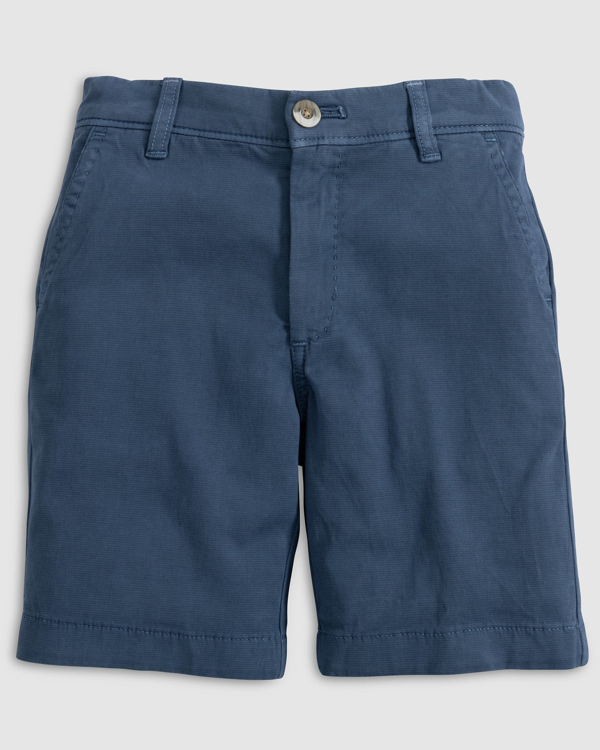 Boys Nassau Cotton Blend Shorts