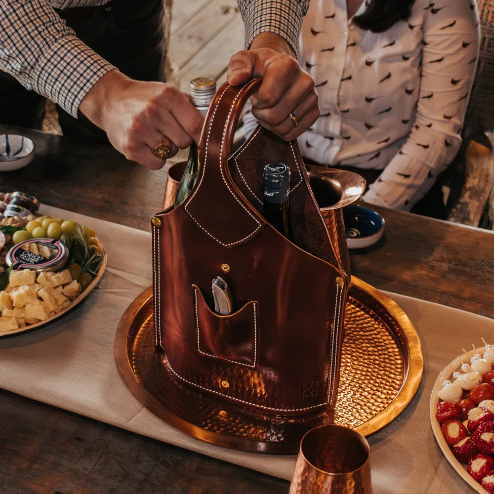 Double Barrel Bottle Tote