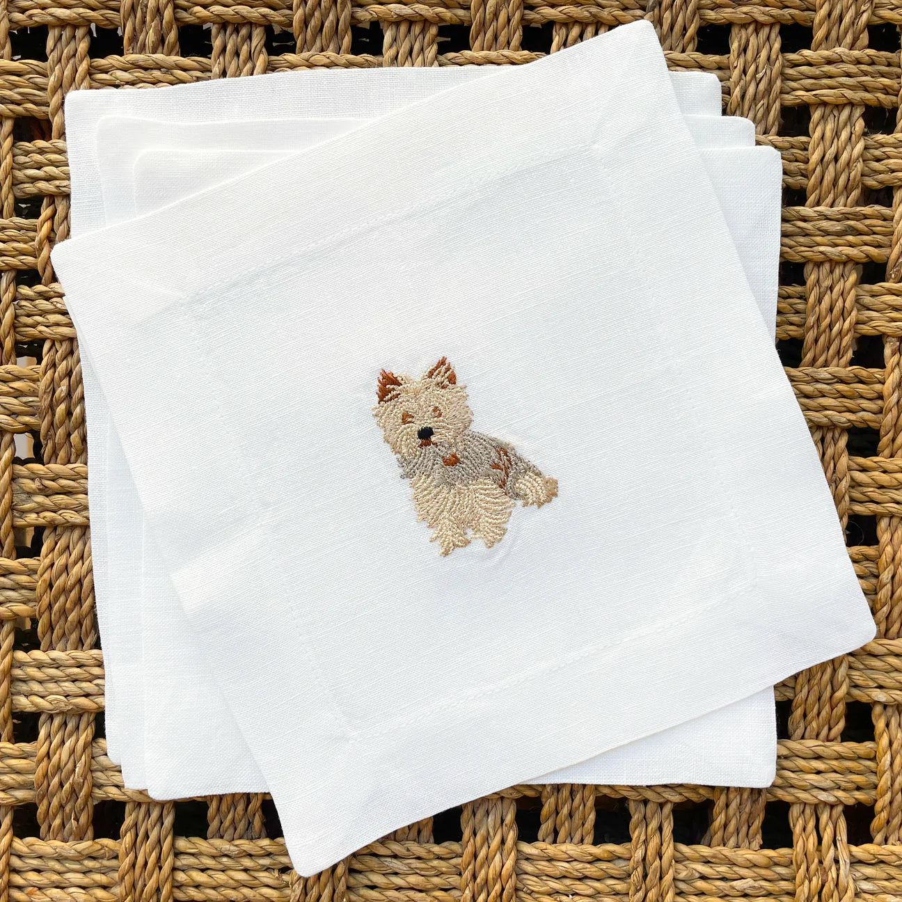 Cocktail Napkins - Yorkie