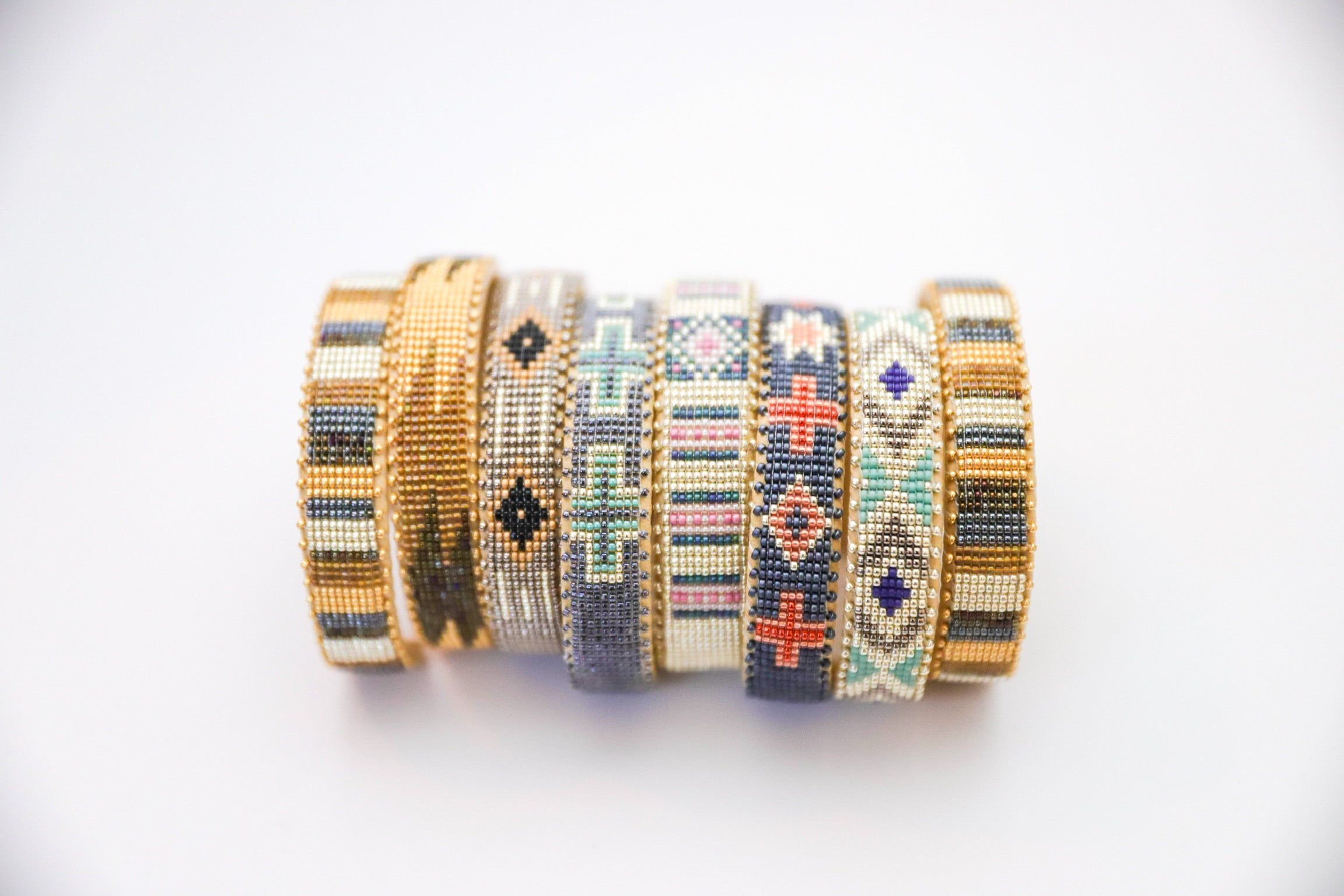 Etkie Harmony Glass Cuff - Small