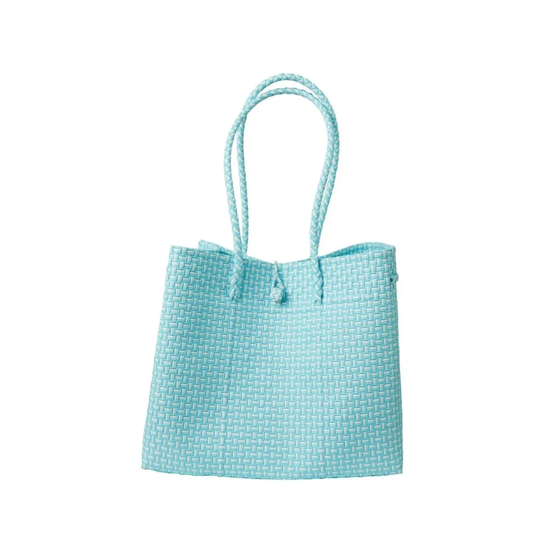 Mini Ella - Light Blue Checker