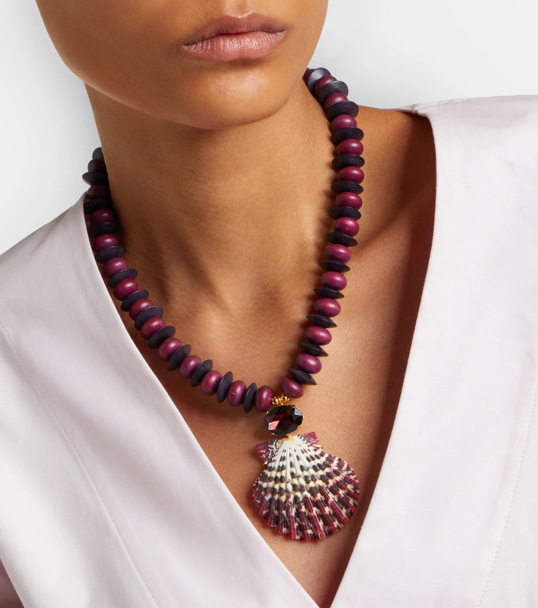 Miranda Necklace - Mahogany