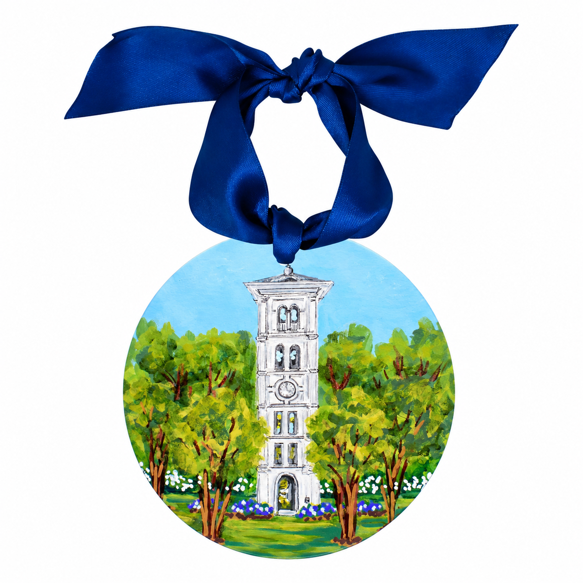 Furman Landmark Acrylic Disc Ornament