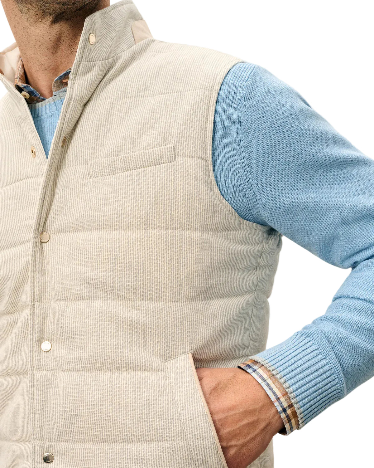 SANDHILLS Reversible Snap Front Vest