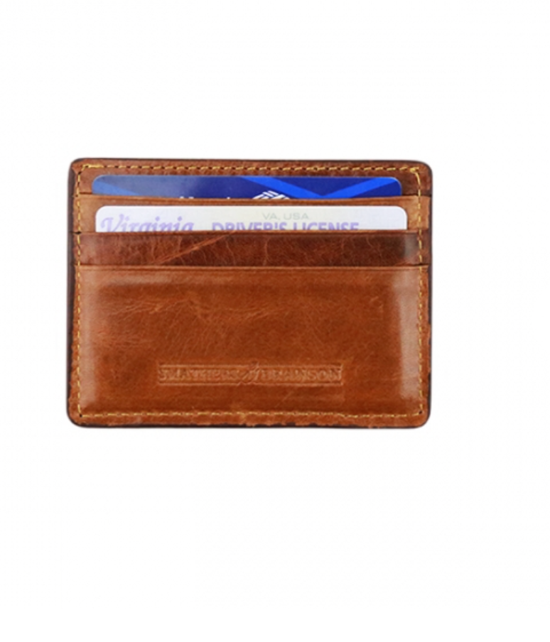 Georgia (Red) Needlepoint Card Wallet