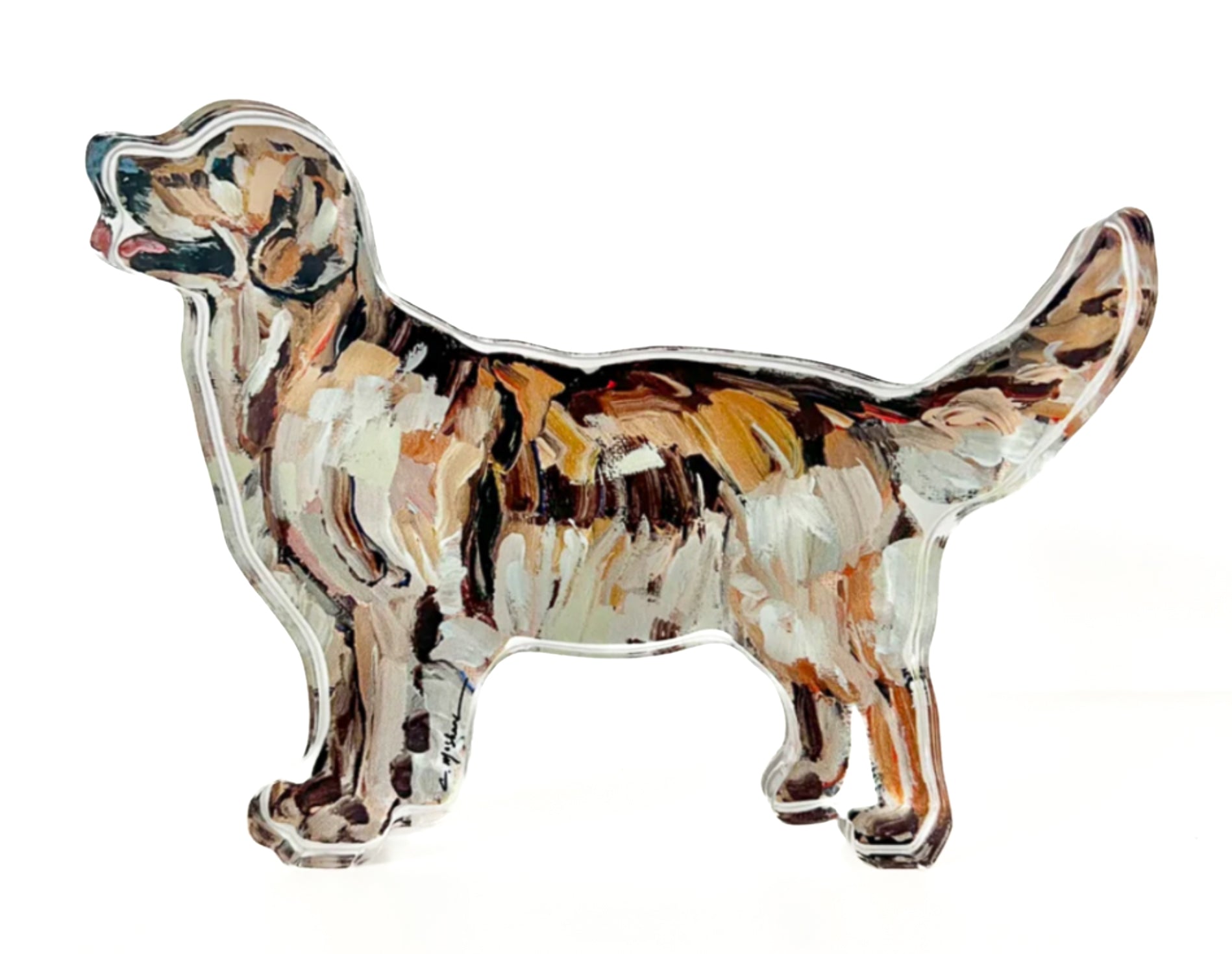Doodle Love Acrylic Cut Out