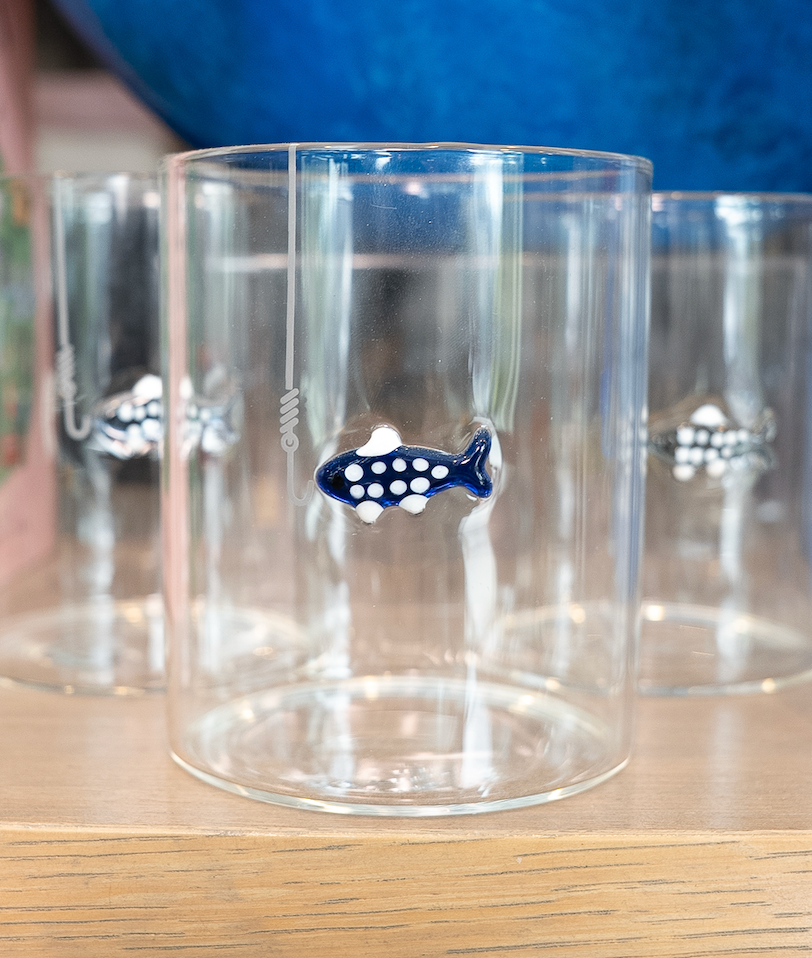 Tidal sip glass tumbler