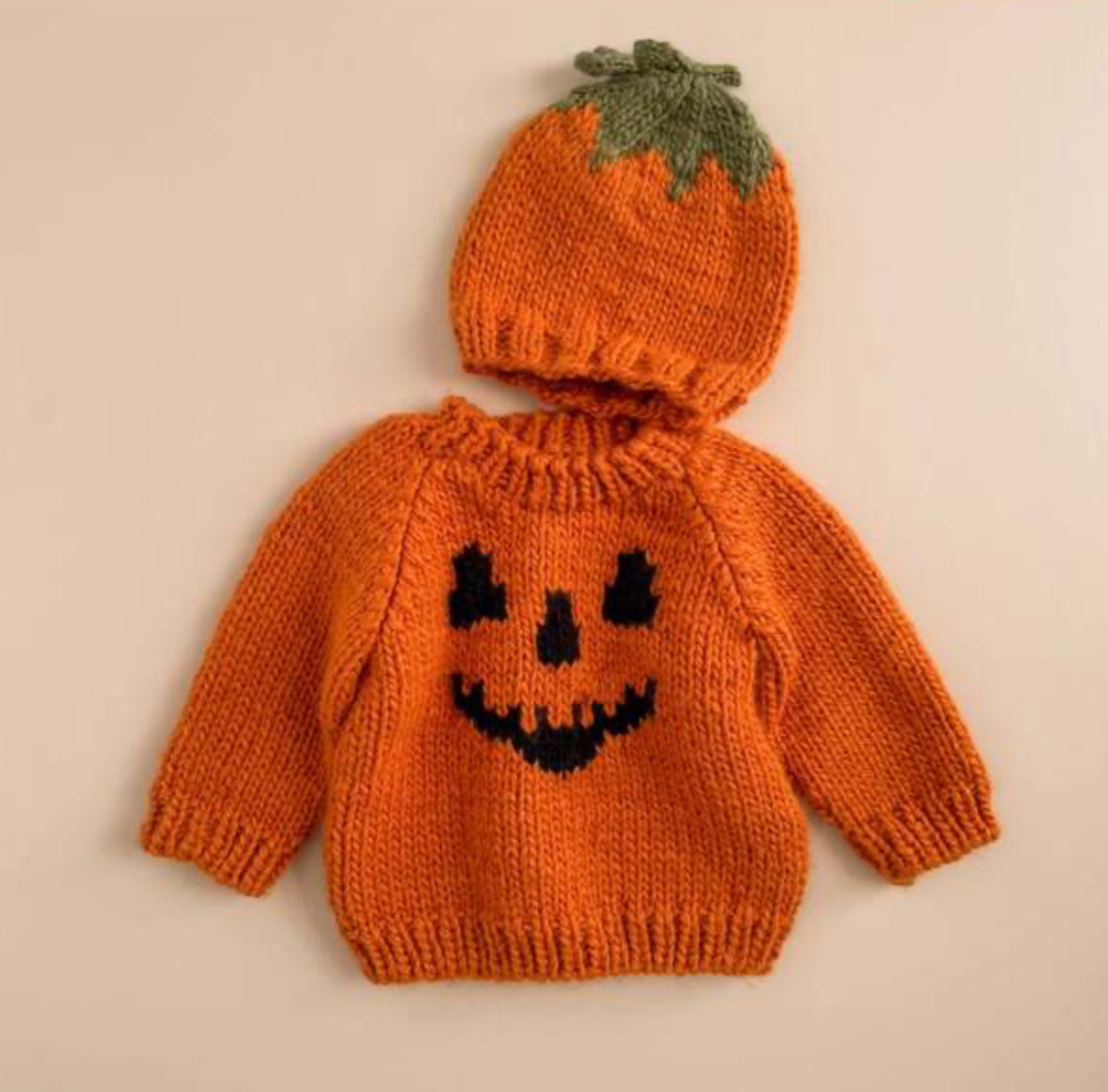 Baby Jack-o-Lantern Sweater