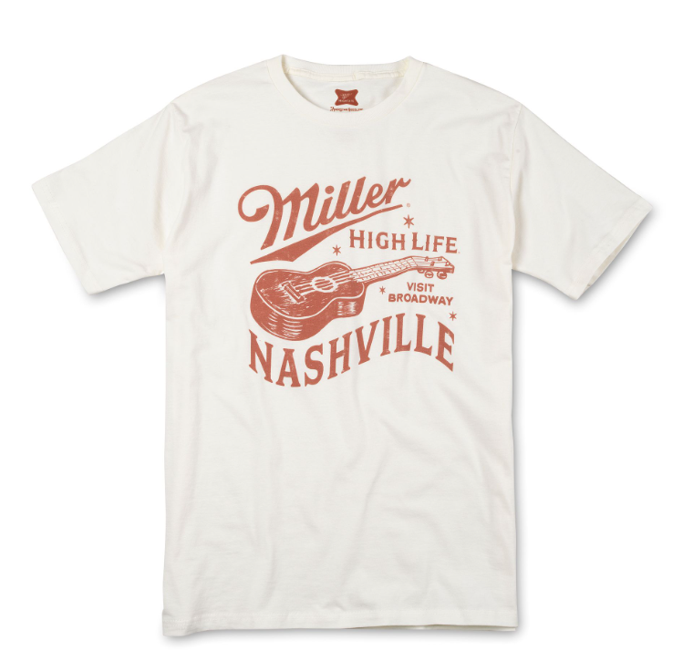 American Needle Red Label 2 Miller High Life Nashville Tee