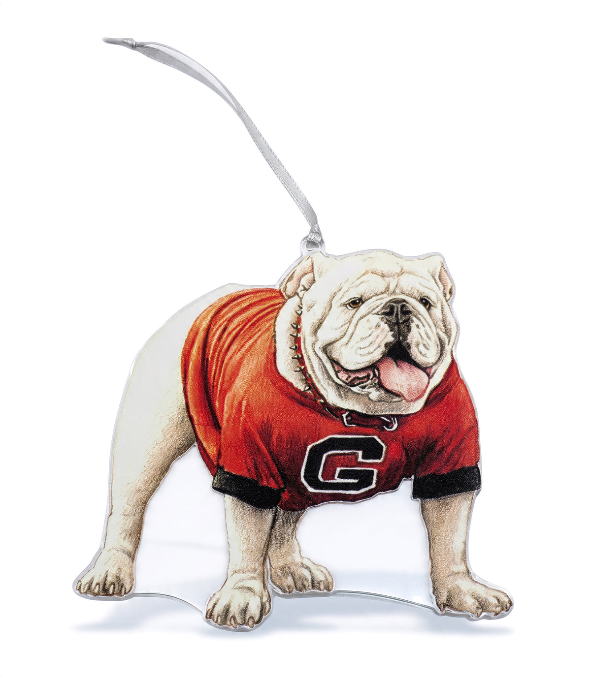 Georgia Mascot Acrylic Ornament