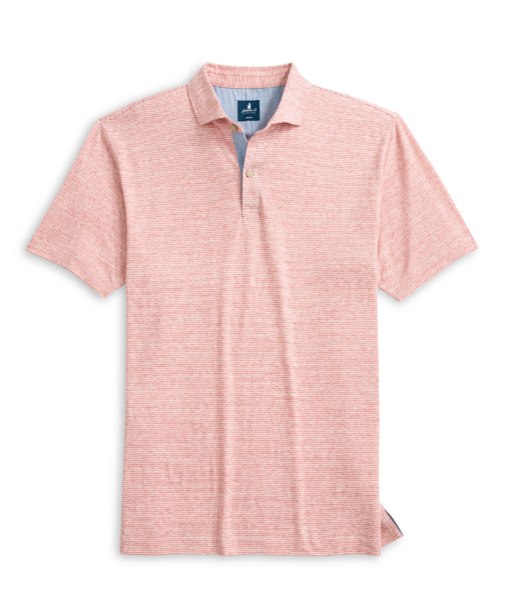 Thatcher Stripe Cotton Blend Polo