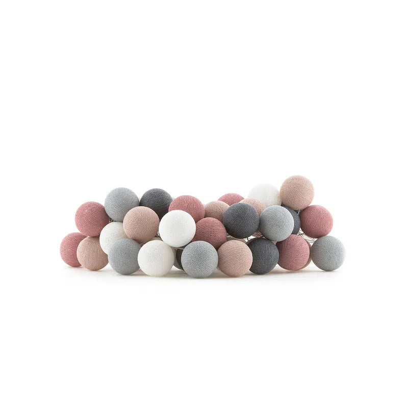 Strand of 50 Cotton Ball Lights