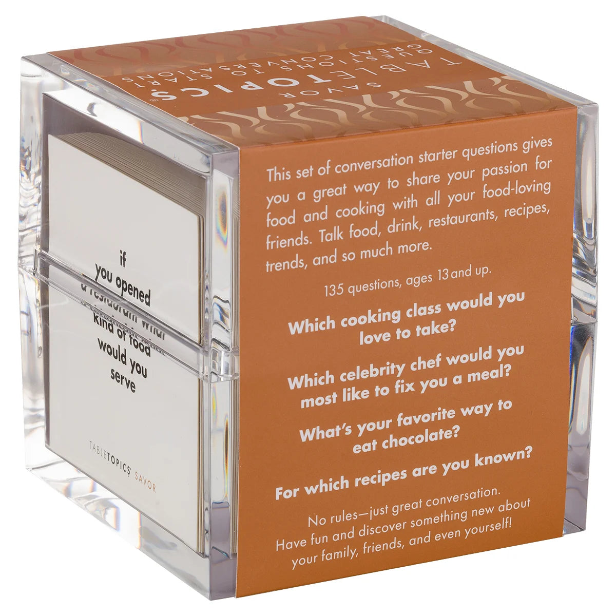 Savor Conversation Starters