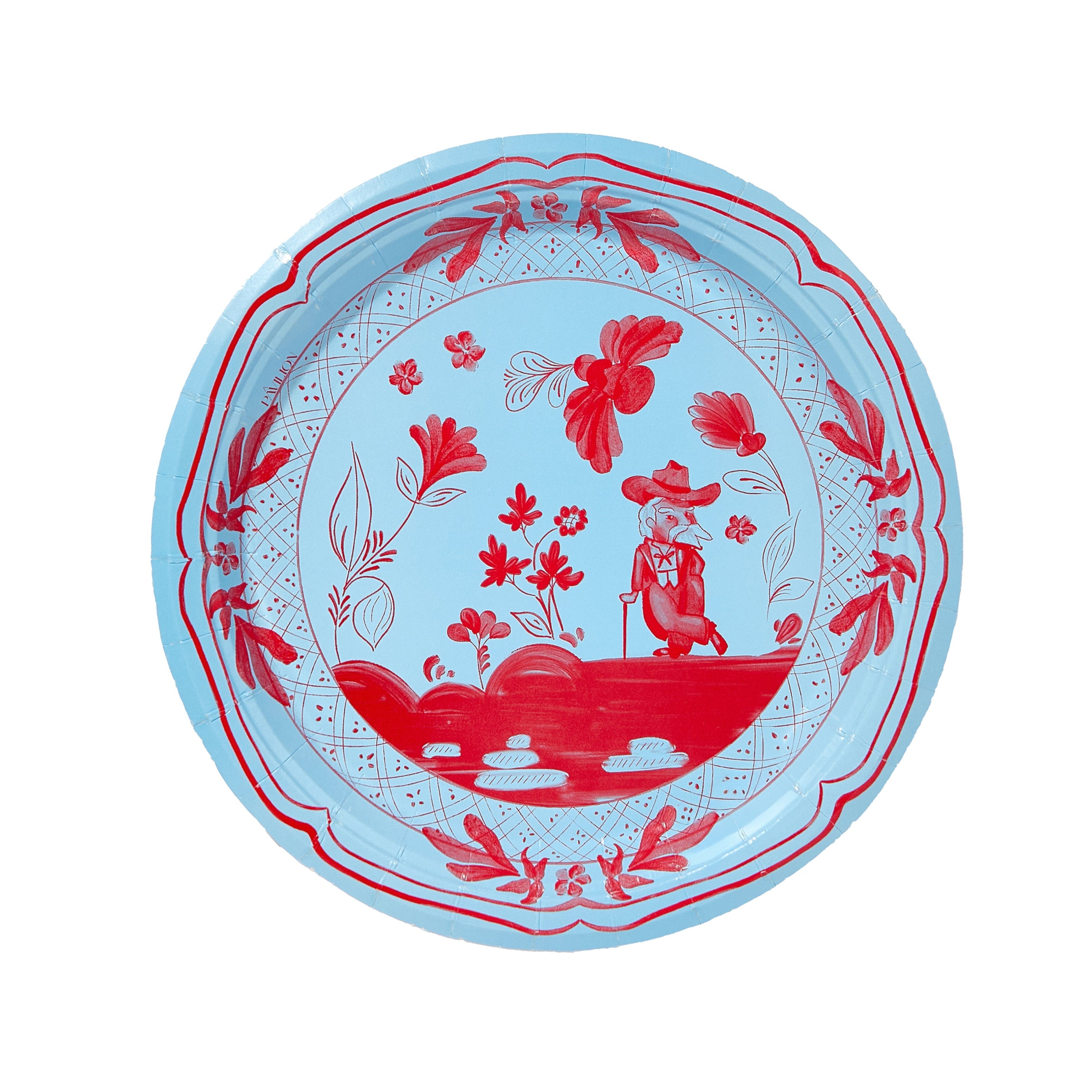 Rebel Dessert Paper Plates - 50 Pack
