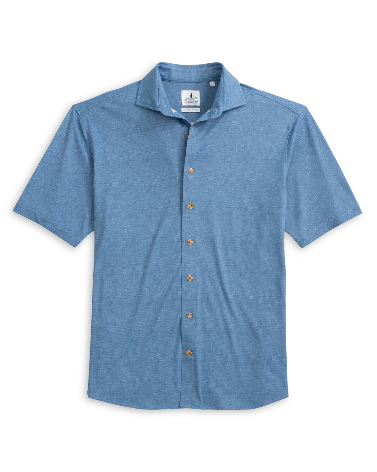 Hangin’ Out Knit Short Sleeve Button-Up Shirt - Breck