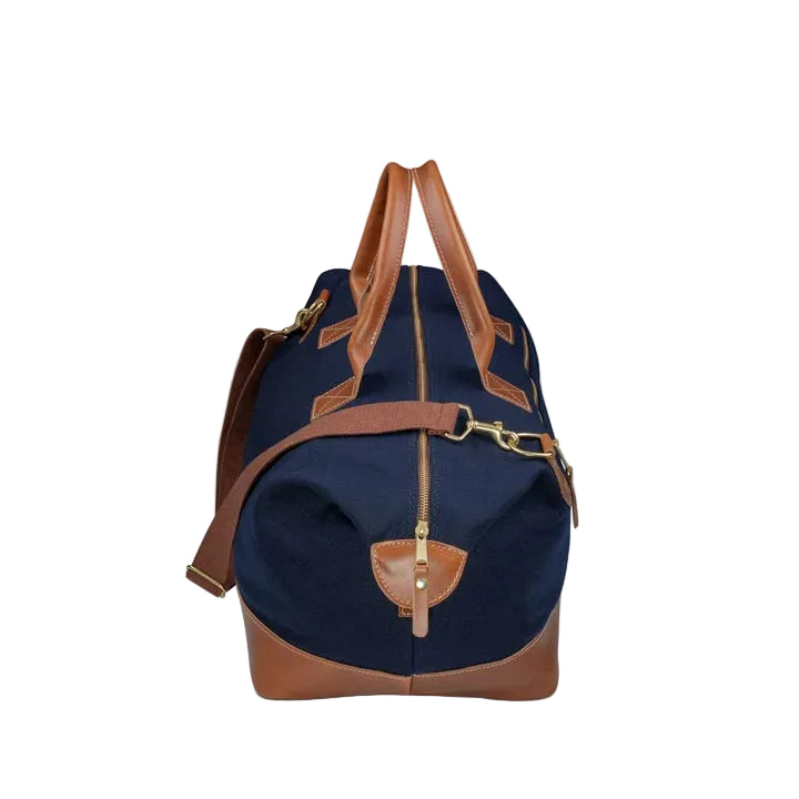 Atlanta Braves Script Navy Weekender Duffle Bag