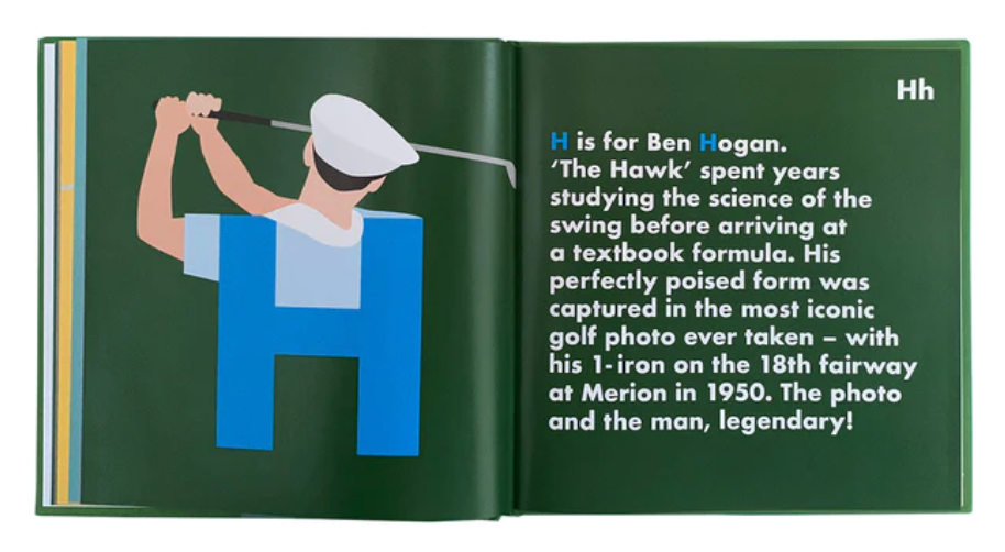 Golf Legends Alphabet Book