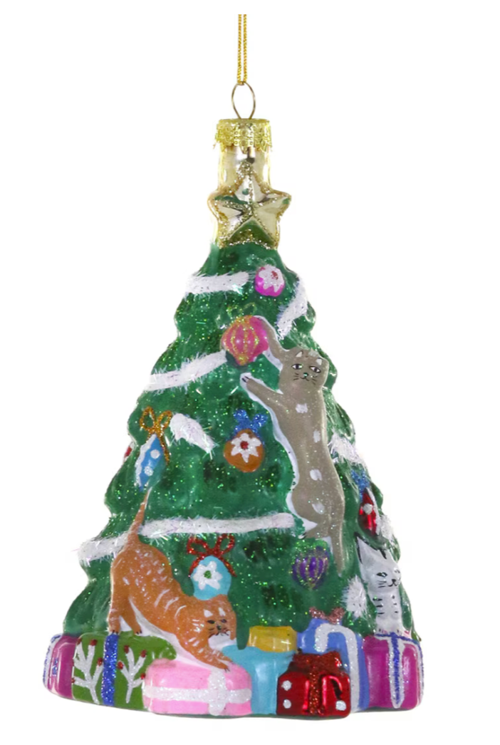 Frivolously Festive Felines Ornament