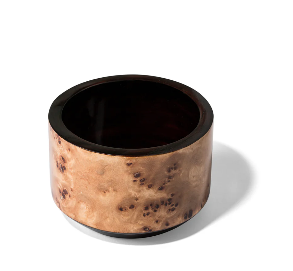 Bottle Coaster Burl Veneer