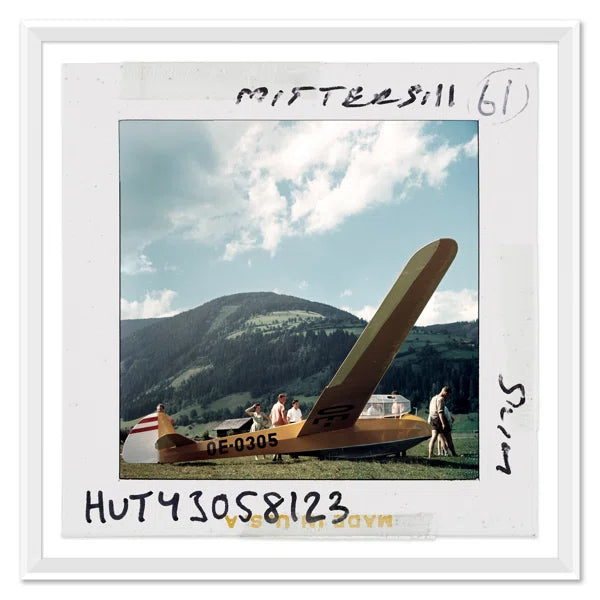 “Mittersill Castle - Slide” by Slim Aarons, January 1, 1958, Austria