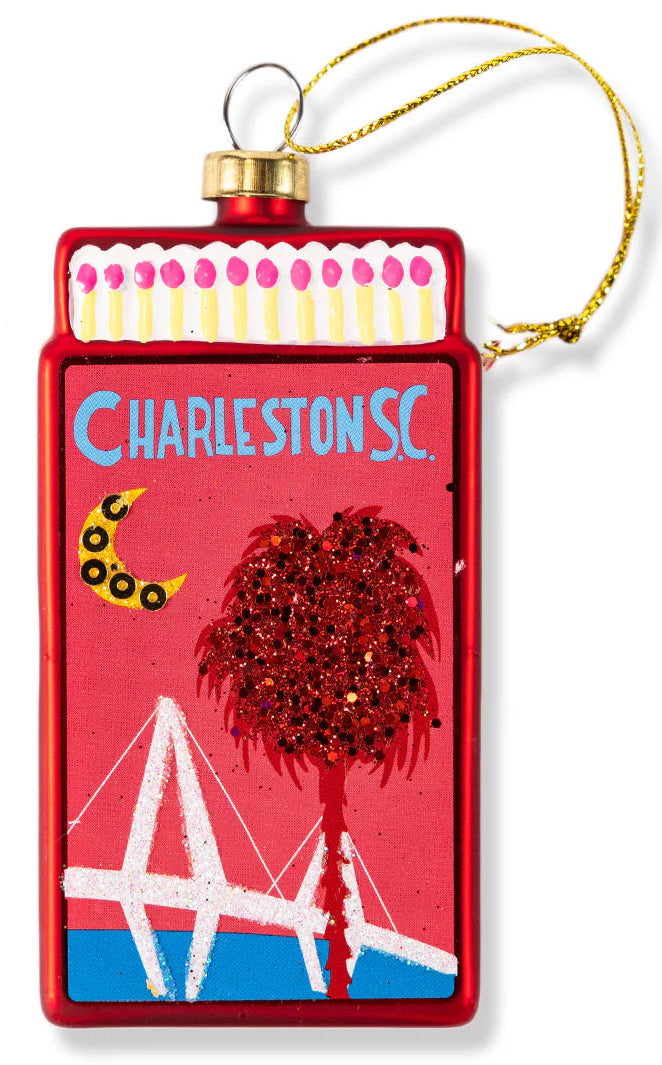 Charleston Matchbook Ornament