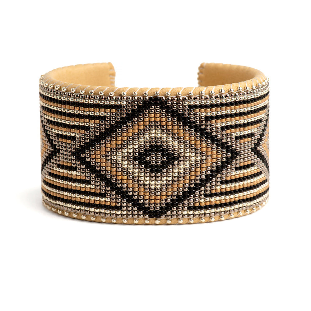 Astrid Glass Cuff - XL