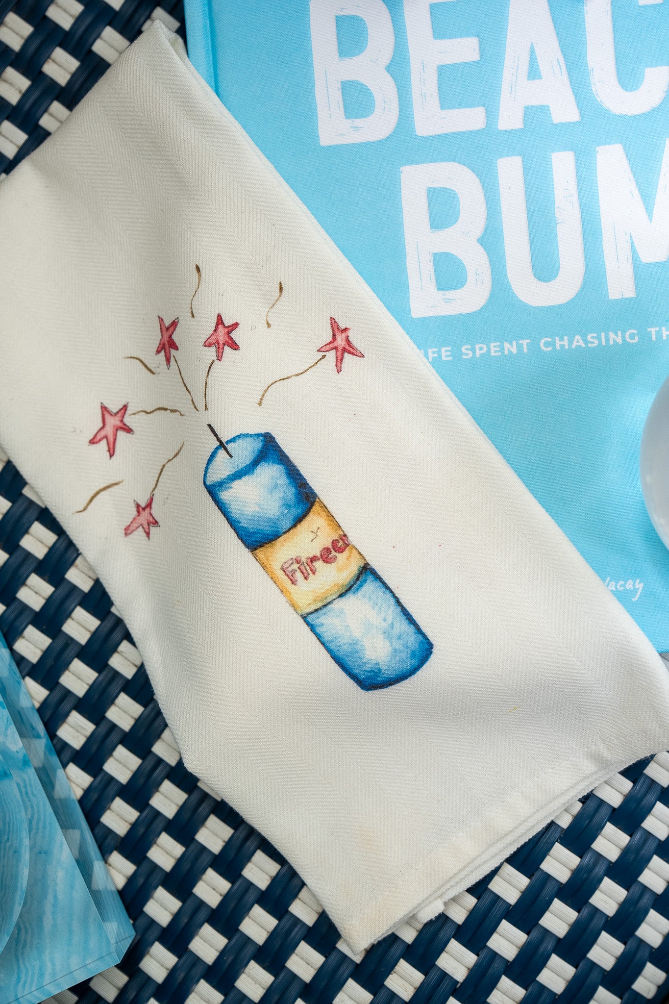 Firecracker Dish Towel