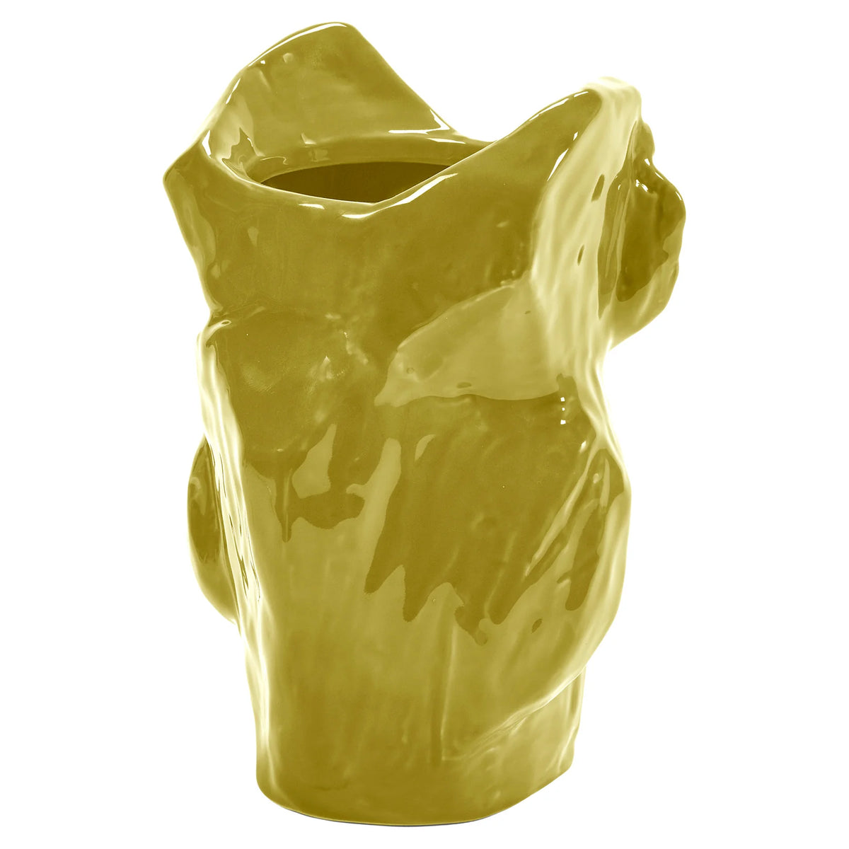 Marni x Serax Small Yellow After Midnight Owl Vase