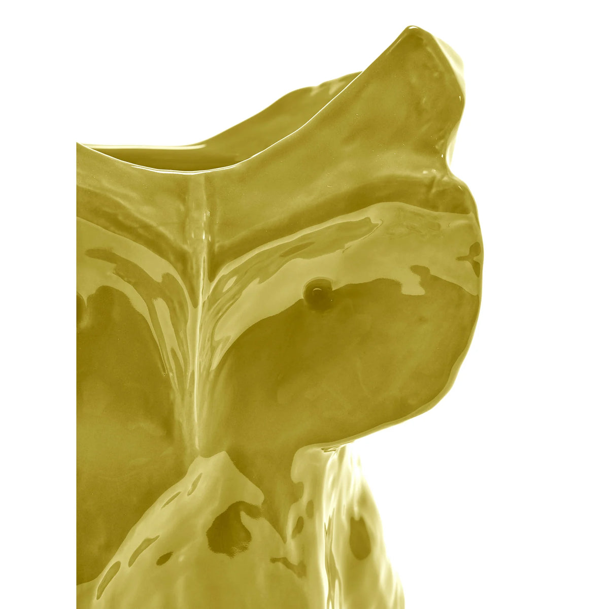 Marni x Serax Small Yellow After Midnight Owl Vase