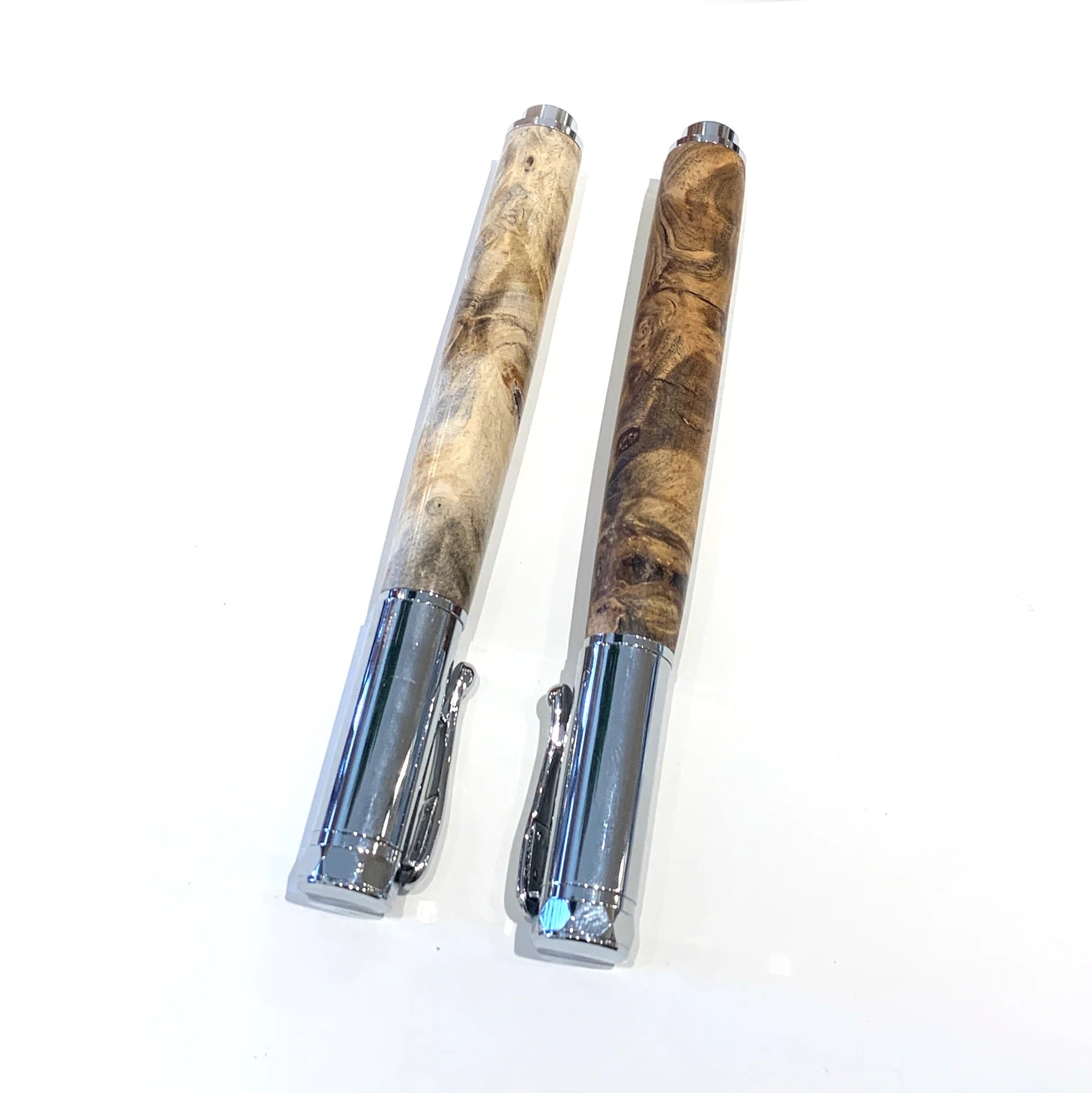 Buckeye Burl Chrome Magnet