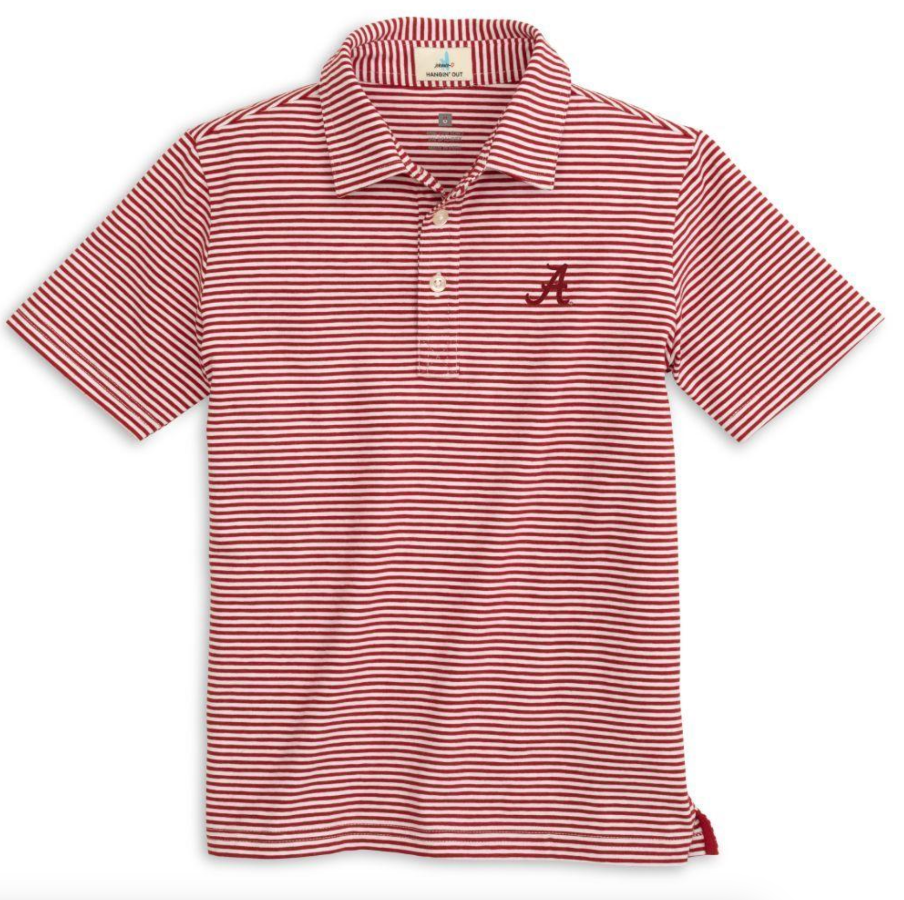 Boys Alabama Nelly Jr. Striped Polo