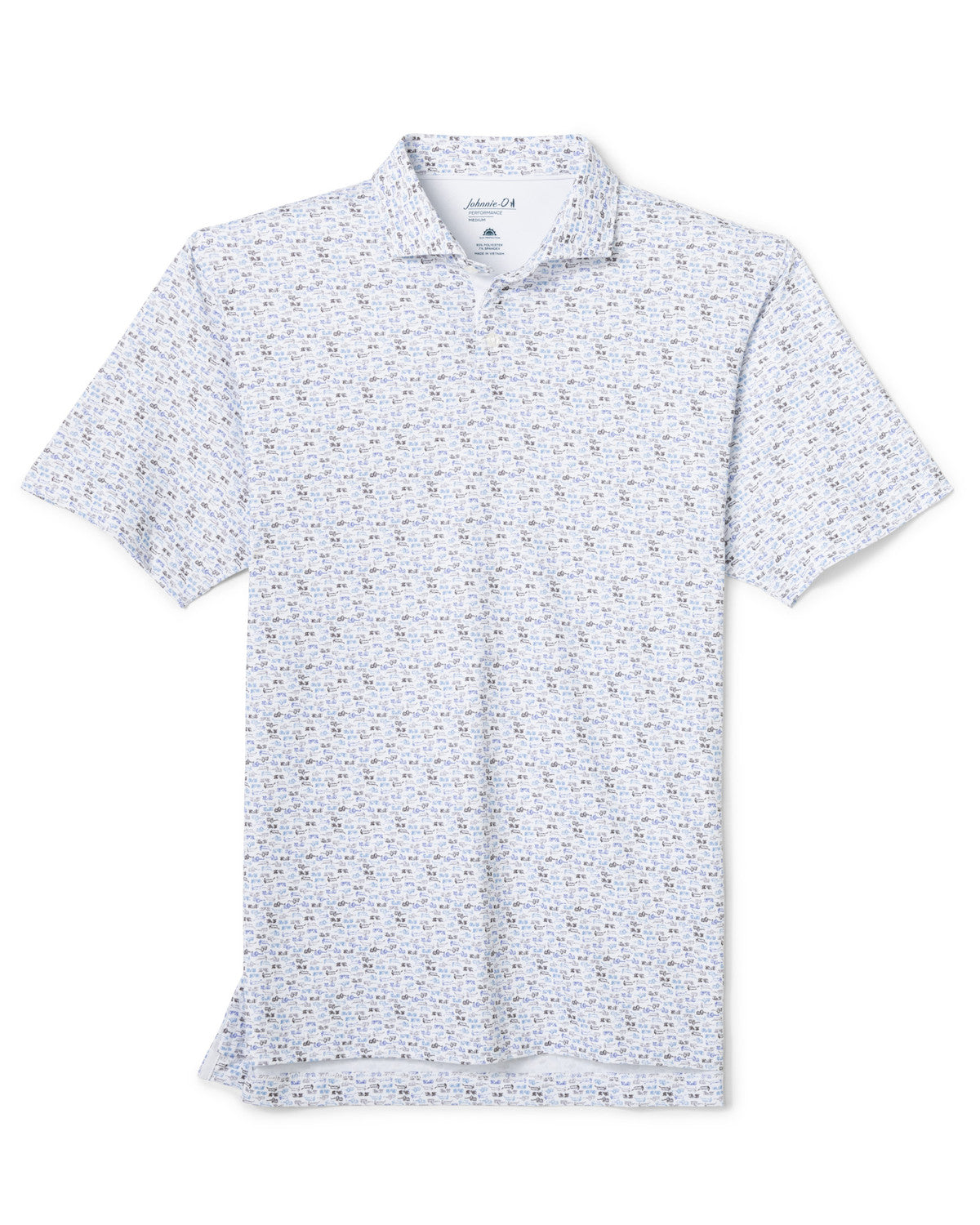 SHADES Performance Mesh Polo