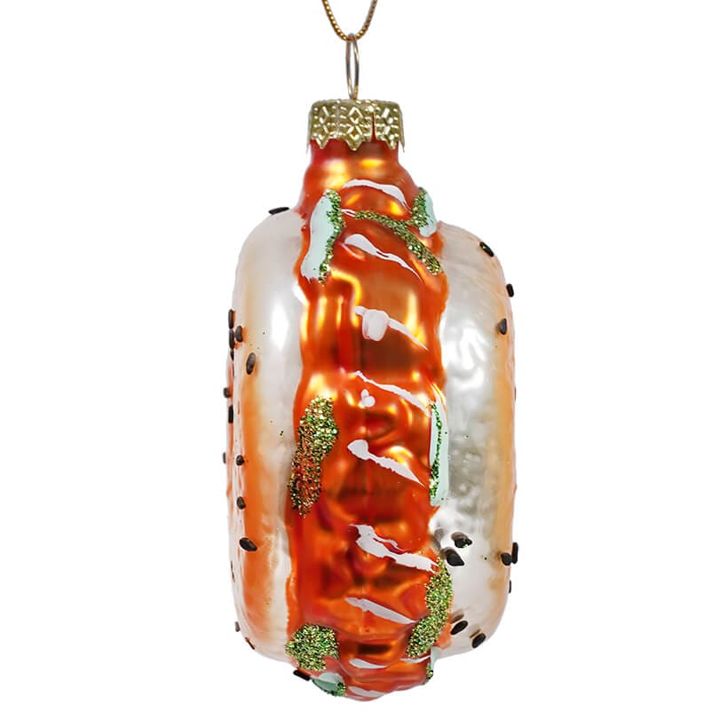 Bagel with Lox Ornament