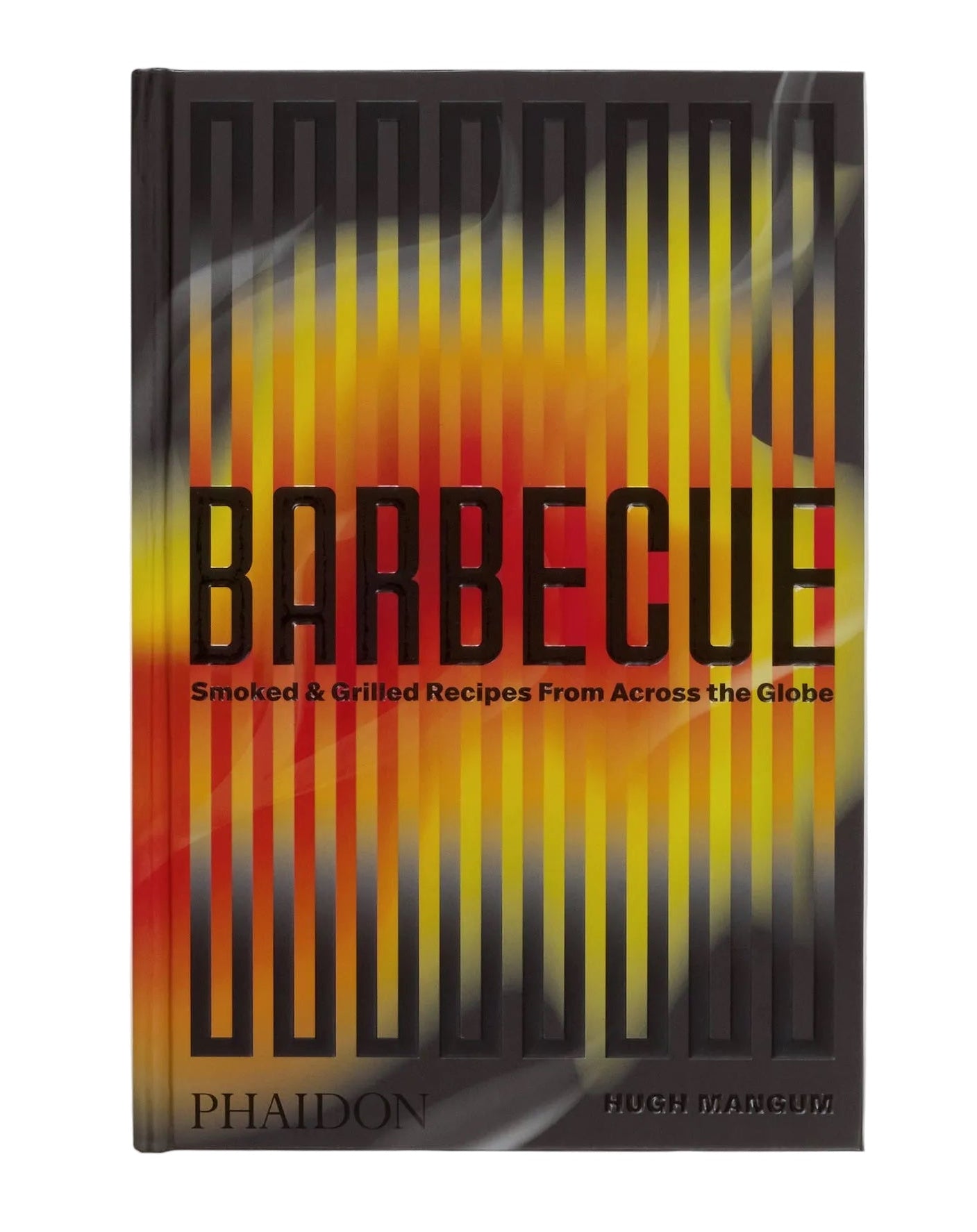 Book titled 'Barbecue' with a colorful design on a white background