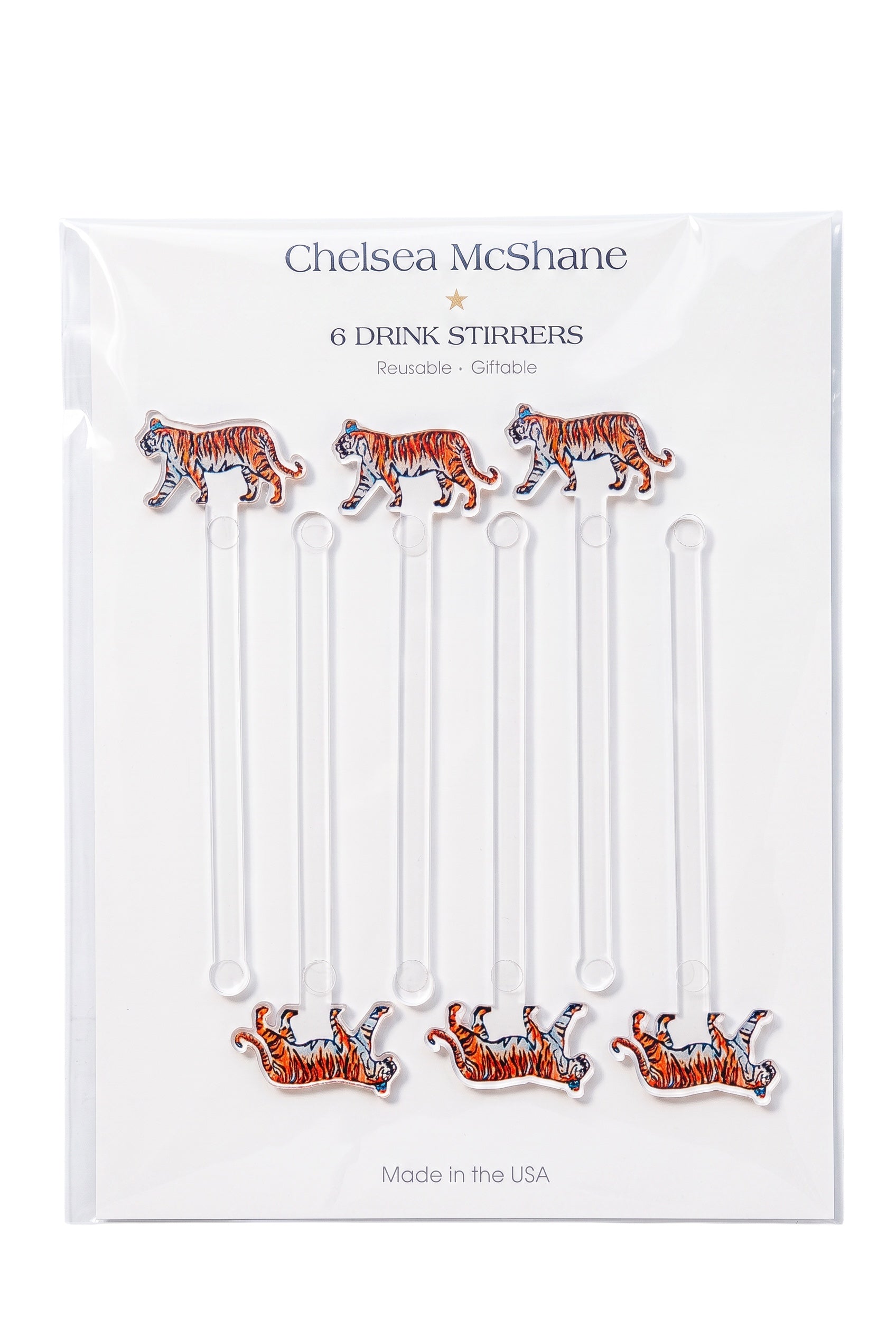 TIGER BLUES DRINK STIRRERS